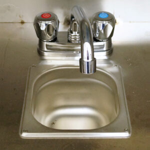 Single sink (small) with faucet - Image 1